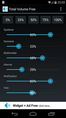 Total Volume Free android App screenshot 4